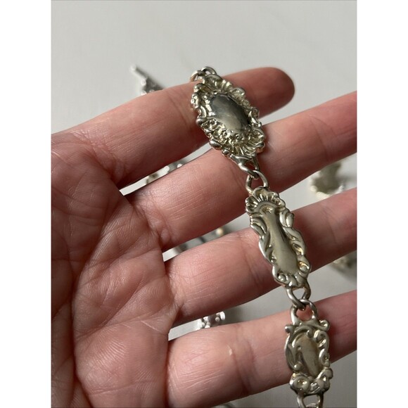 Premier Designs Jewelry Silver Tone Set Watch, Bracelet, Earrings, Pendant - Picture 10 of 16